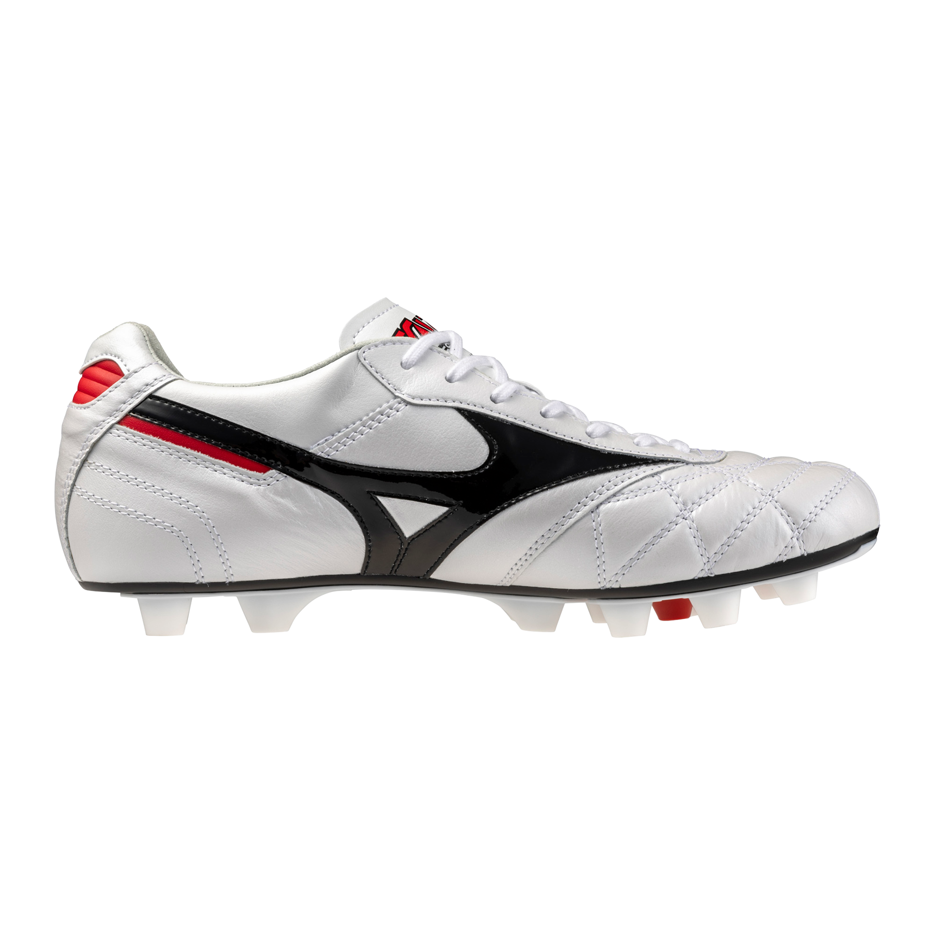 （新品）Mizuno Morelia II JAPAN サッカースパイク Morelia II Made in Japan KL Soccer Cleat, Cross Stitch - Mizuno USA