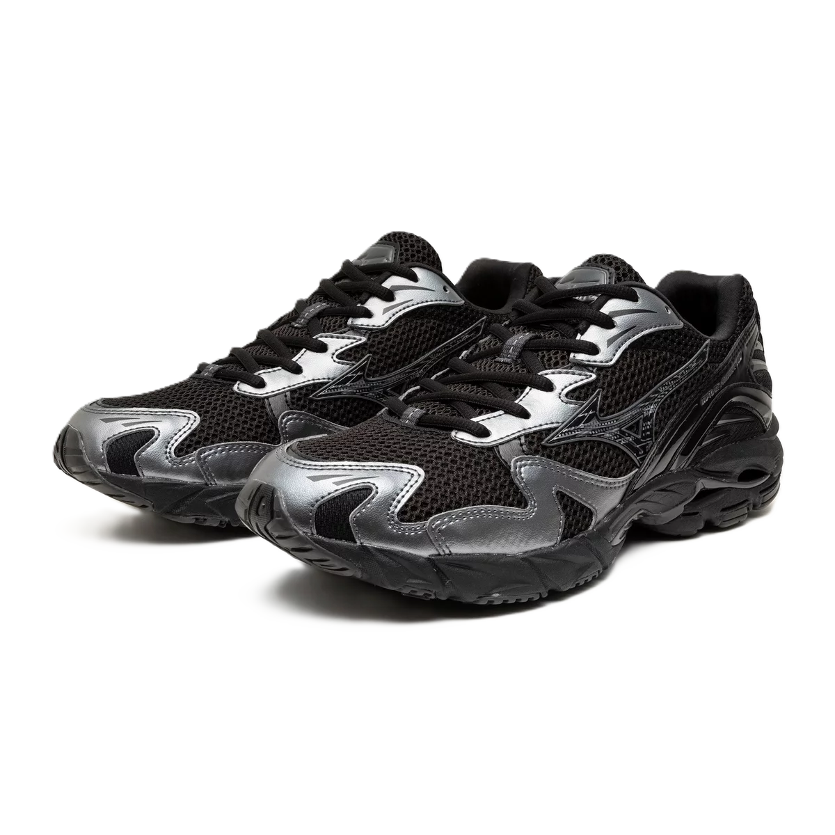 パーシュース SP アズールレーン GEMIX 10 BLACK Wave Rider 10 Sportstyle Sneaker, Black-Black Sand - Mizuno USA
