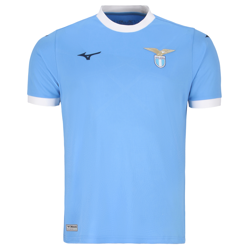 【正規品】SS Lazio 2022/23 シーズン ロマニョーリ　ユニフォーム Men's SS Lazio Replica Home Jersey, 25/26 - Mizuno USA