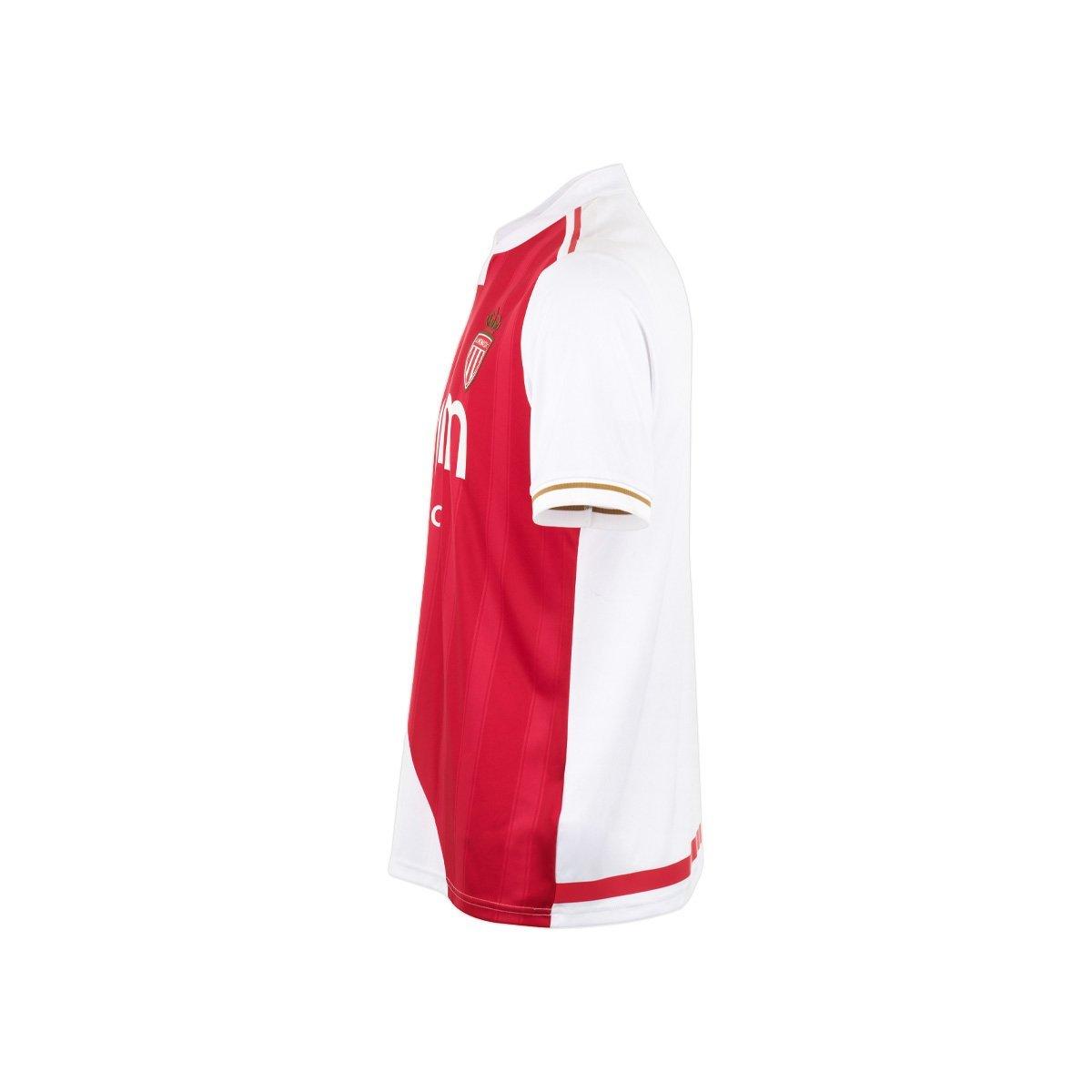 Men's AS Monaco Replica Home Jersey, 25/26 - Mizuno USA