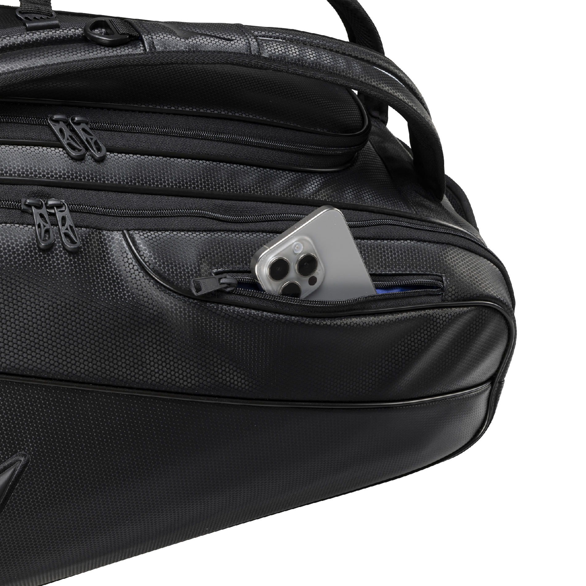 Mizuno 10R Tour Staff Tennis Bag Black OPS