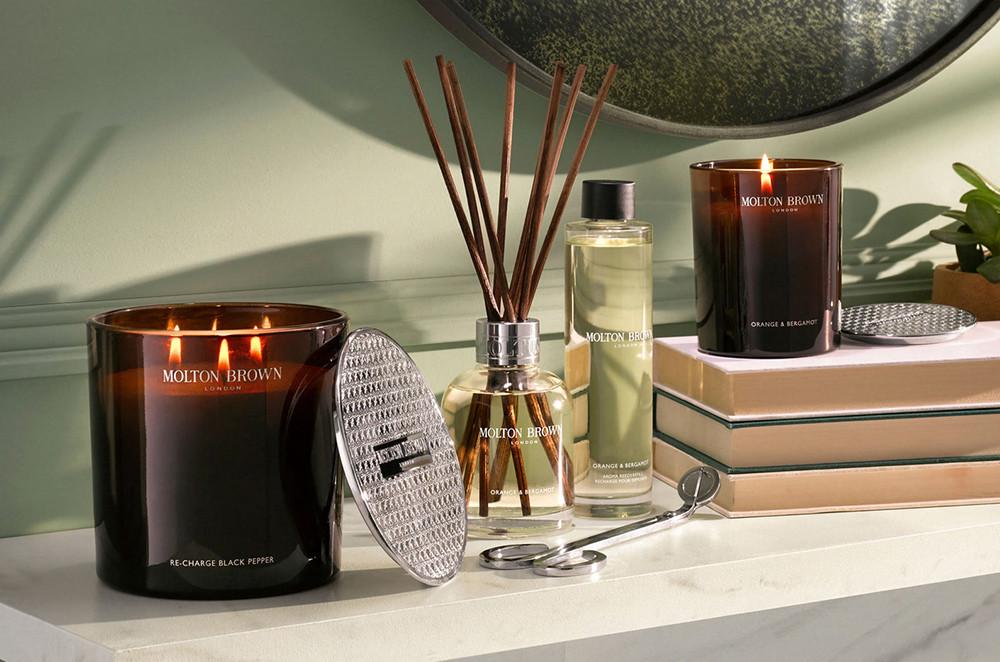 molton brown tobacco candle Scented Candle Lid