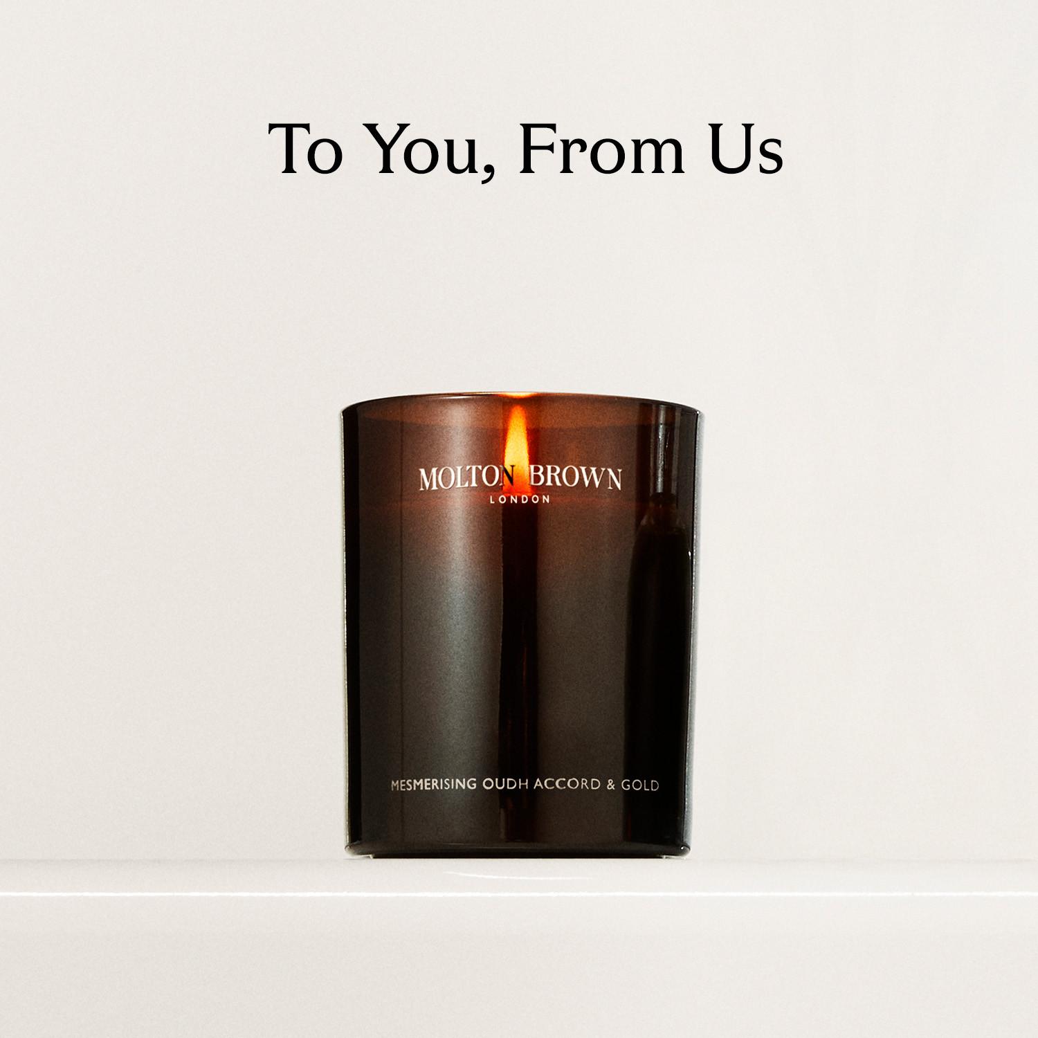Molton Brown Half Price Single Wick Candle Offer