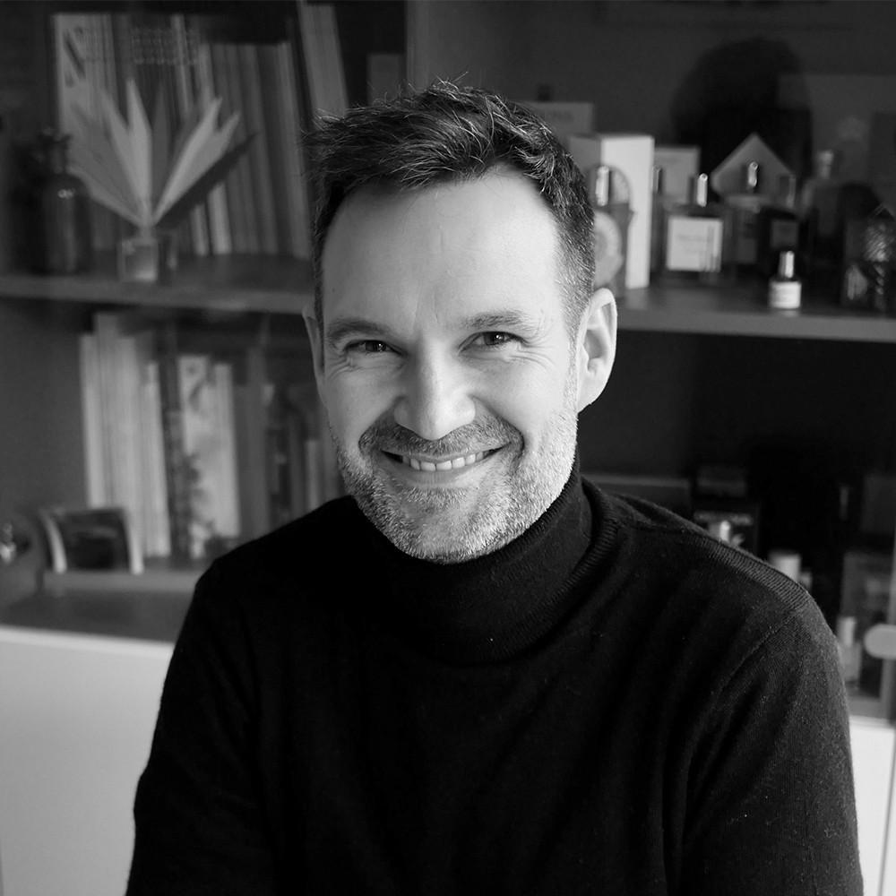 A portrait of Mathieu Nardin, Senior Perfumer