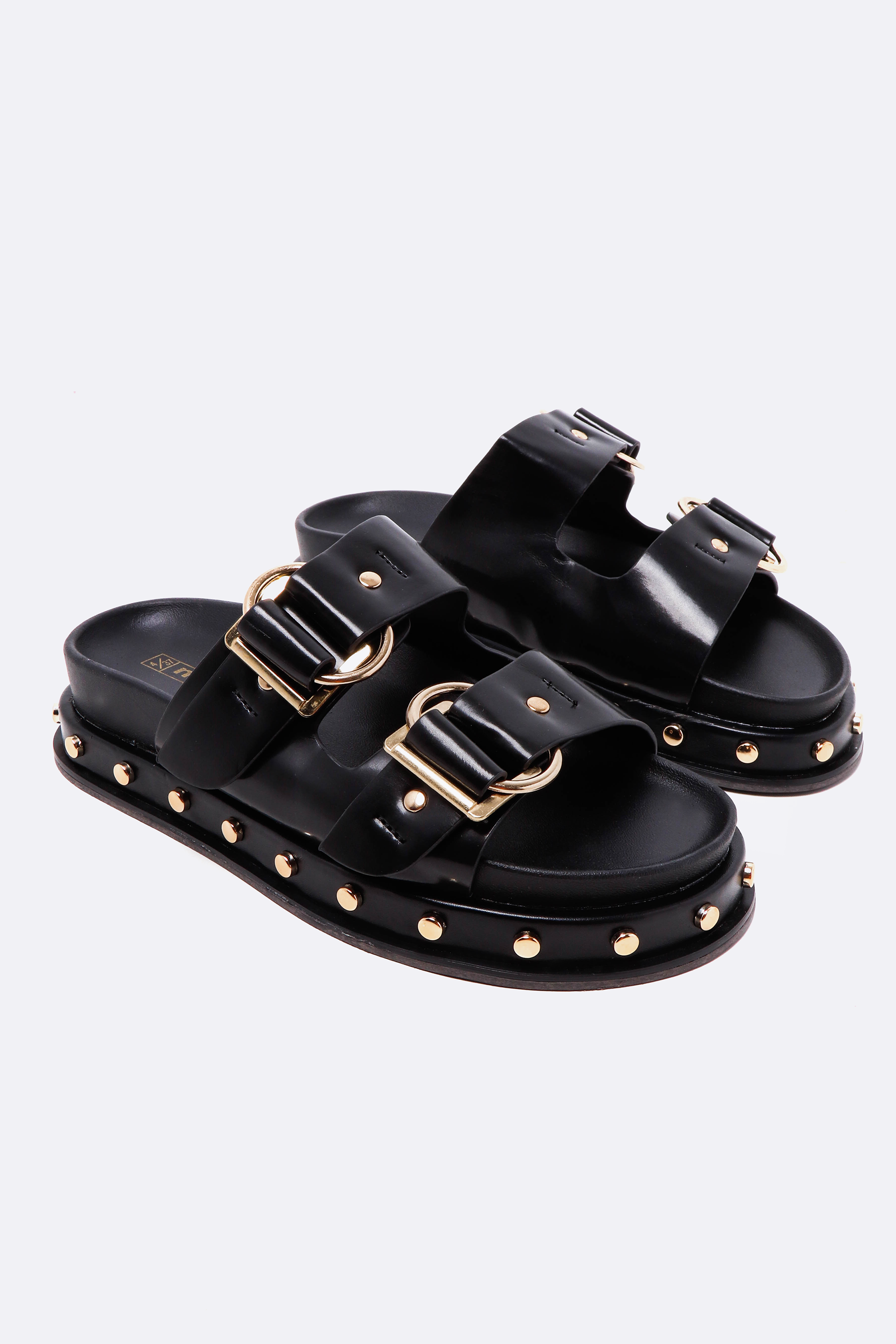 womens chunky slider