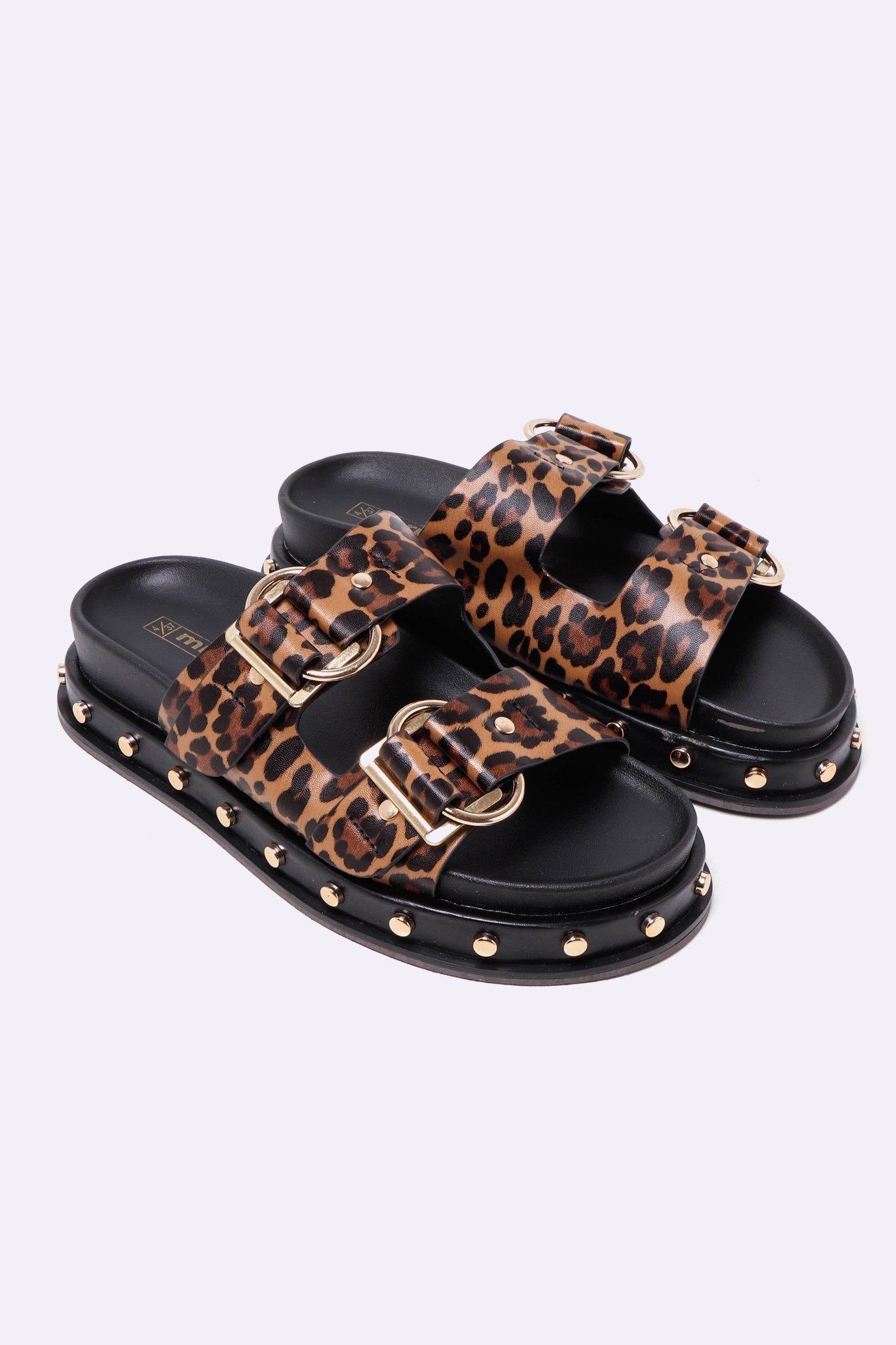 womens chunky slider