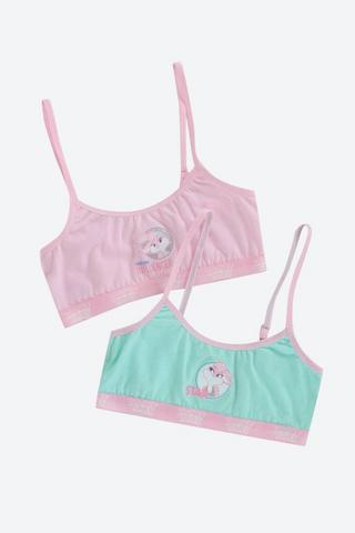 2 Pack Lola Crop Bras