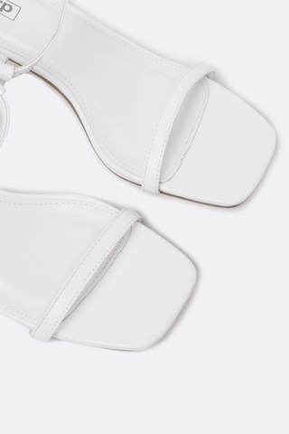 Strappy Block Heel
