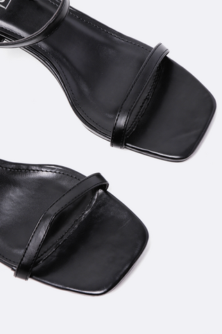 Strappy Block Heel