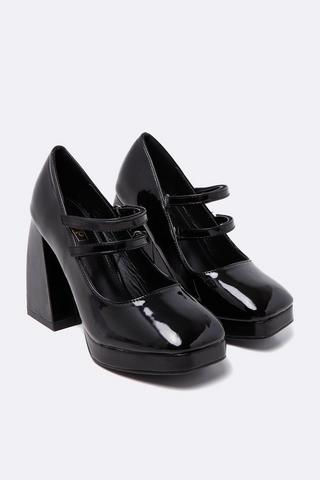 Platform Block Heels