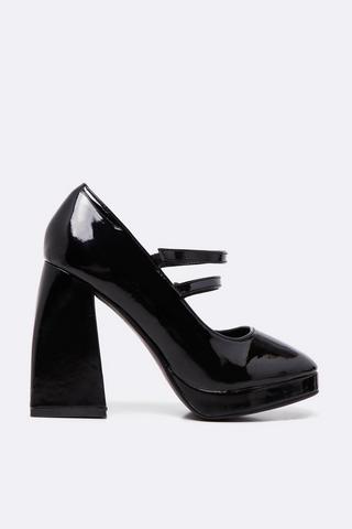 Platform Block Heels