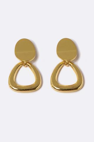 Gold Plated Drop Earrings