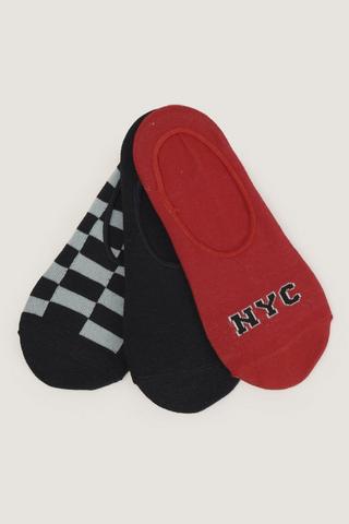 3 Pack Secret Socks