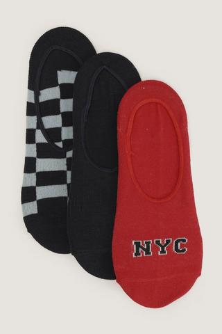 3 Pack Secret Socks