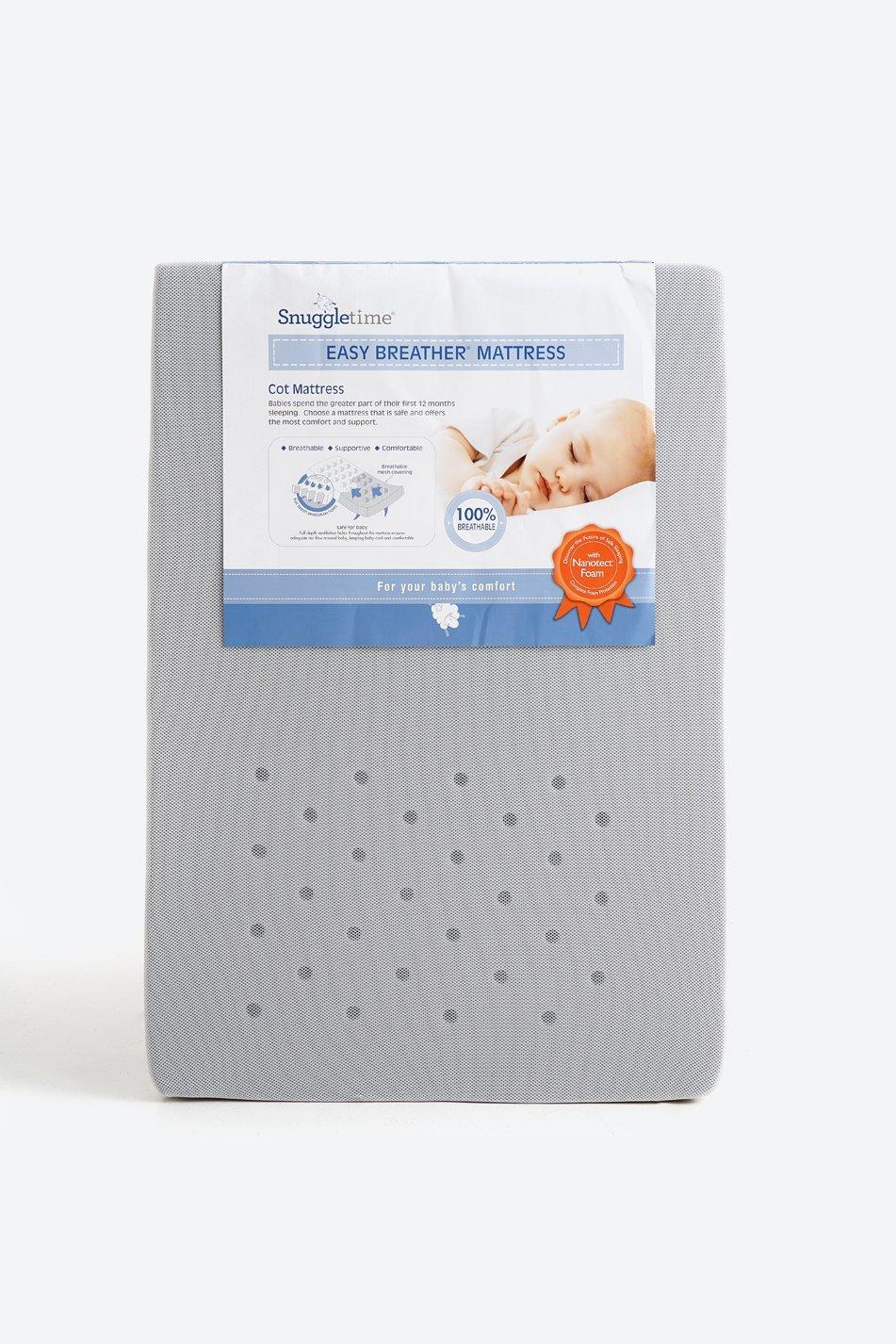 Snuggletime bamboopaedic cheap mattress large cot