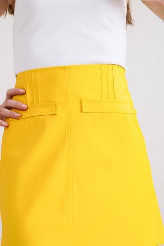 Pleather Skirt