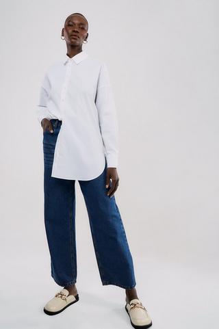 Oversized Poplin Shirt