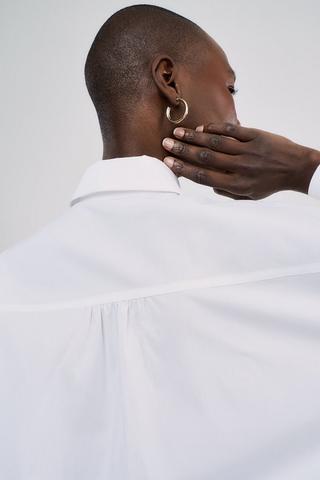 Oversized Poplin Shirt