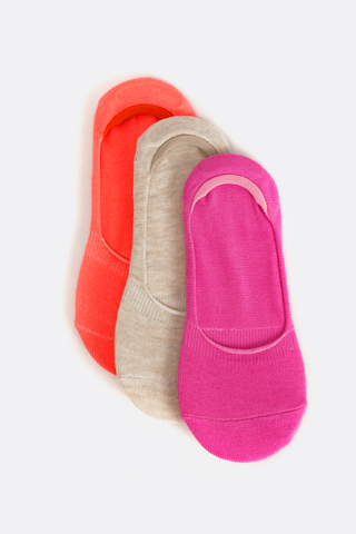 3 Pack Hidden Socks