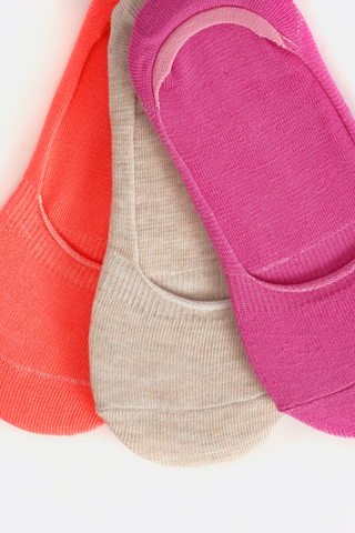 3 Pack Hidden Socks