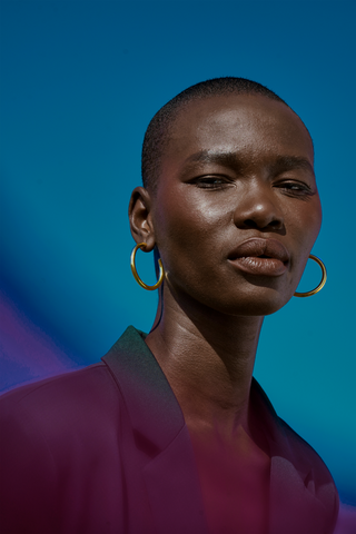 Gold Plated Hoop Earrings