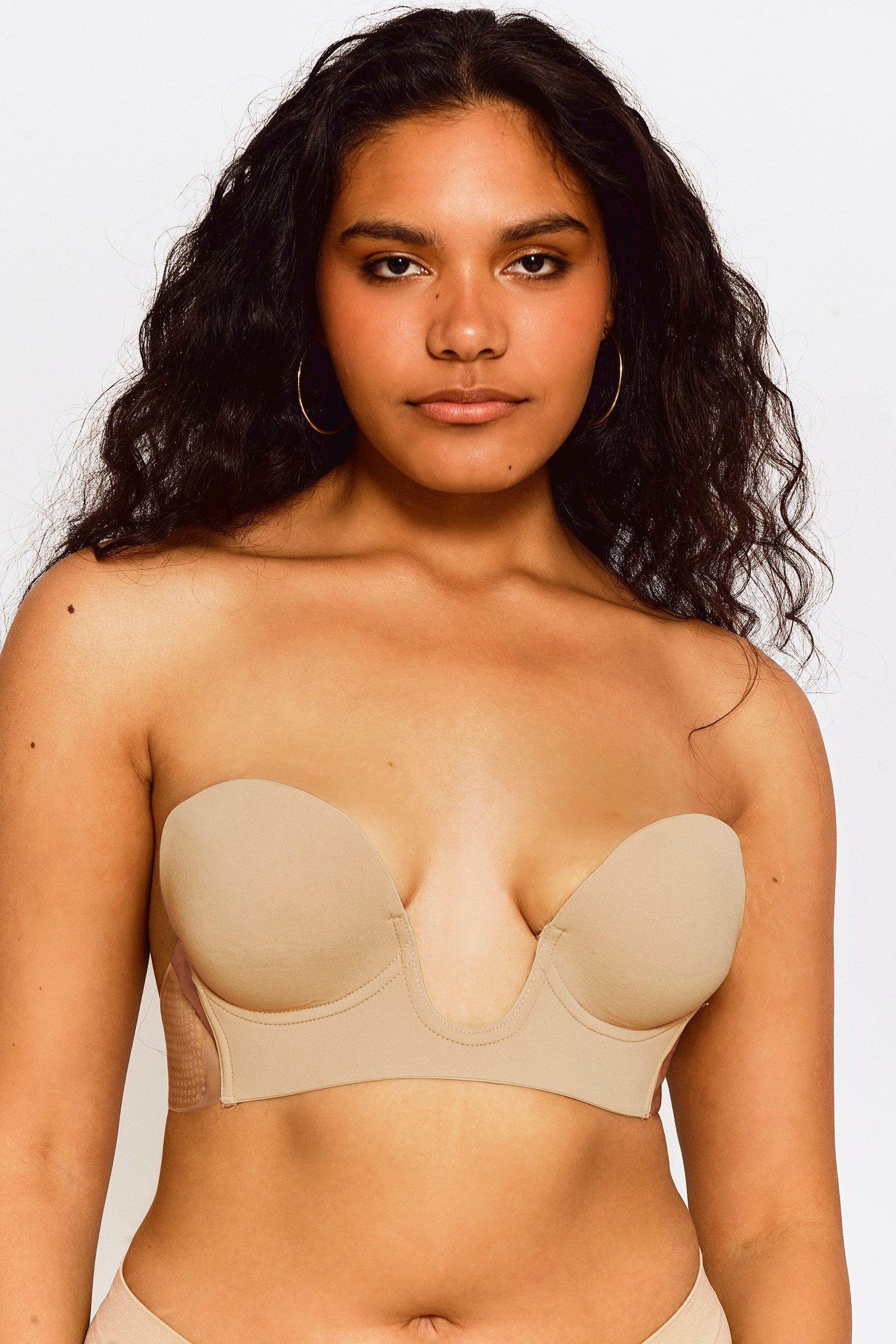 Womens Self Adhesive Bra Push Up Invisible Bras Stick on Strapless Silicone  Bra Reusable Backless Bra Beige : : Clothing, Shoes & Accessories