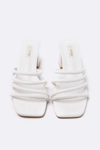 Strappy Block Heel