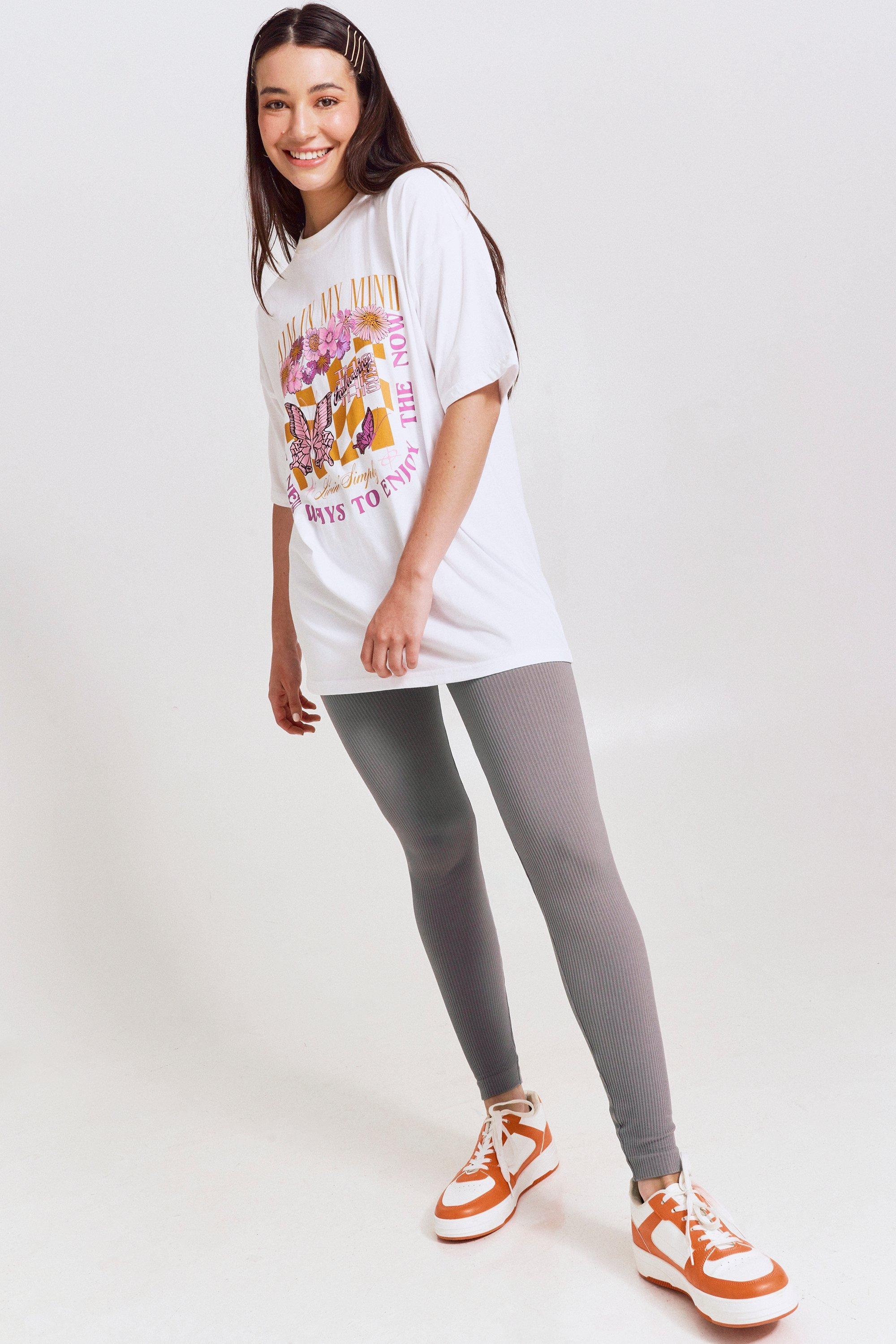 size 8 adidas leggings