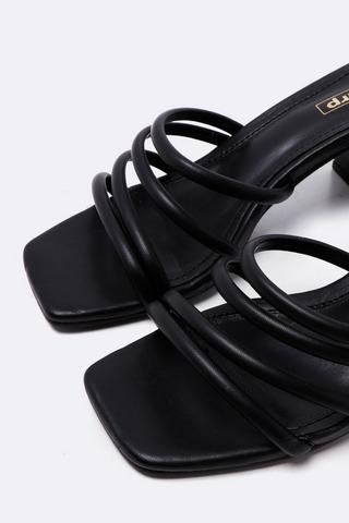 Strappy Block Heel
