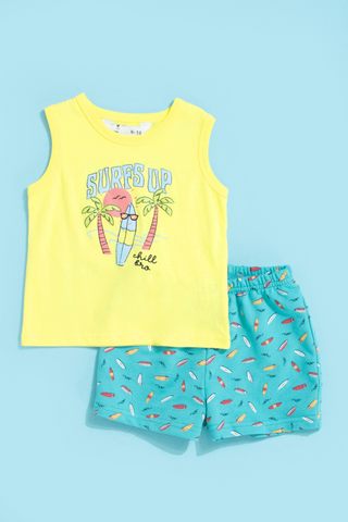 Shorts + Vest Set