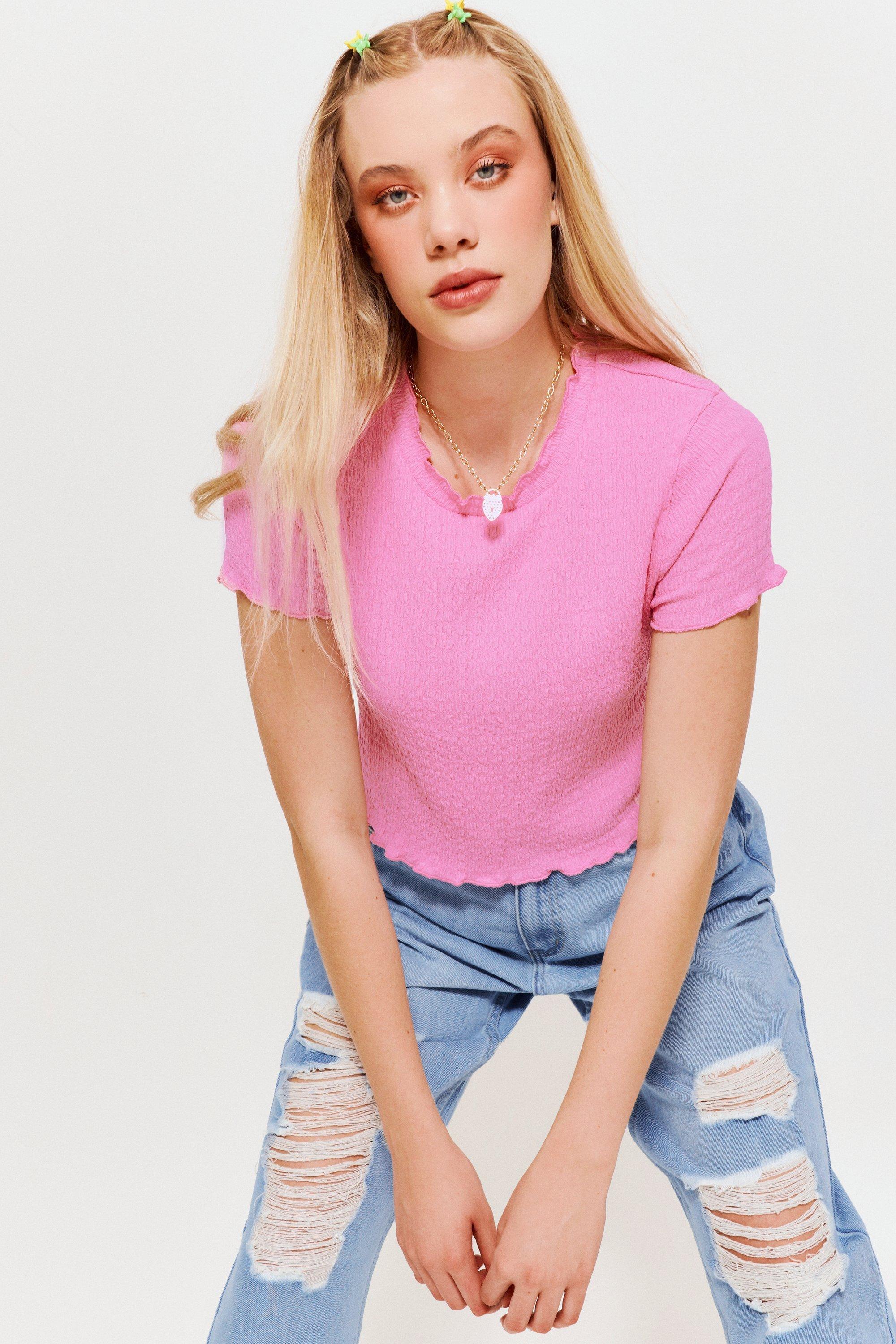pink shirts for ladies mr price