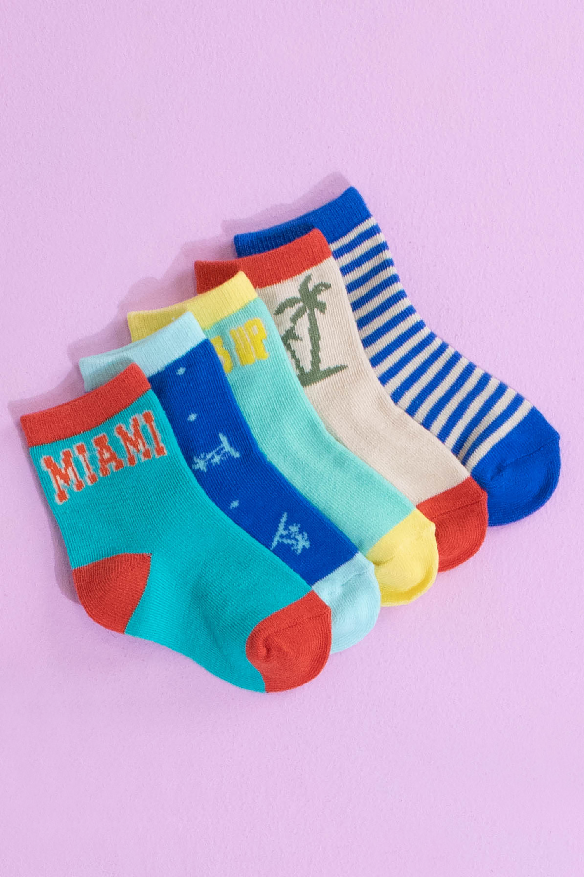 5 Pack Socks