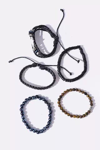 5 Pack Bracelets