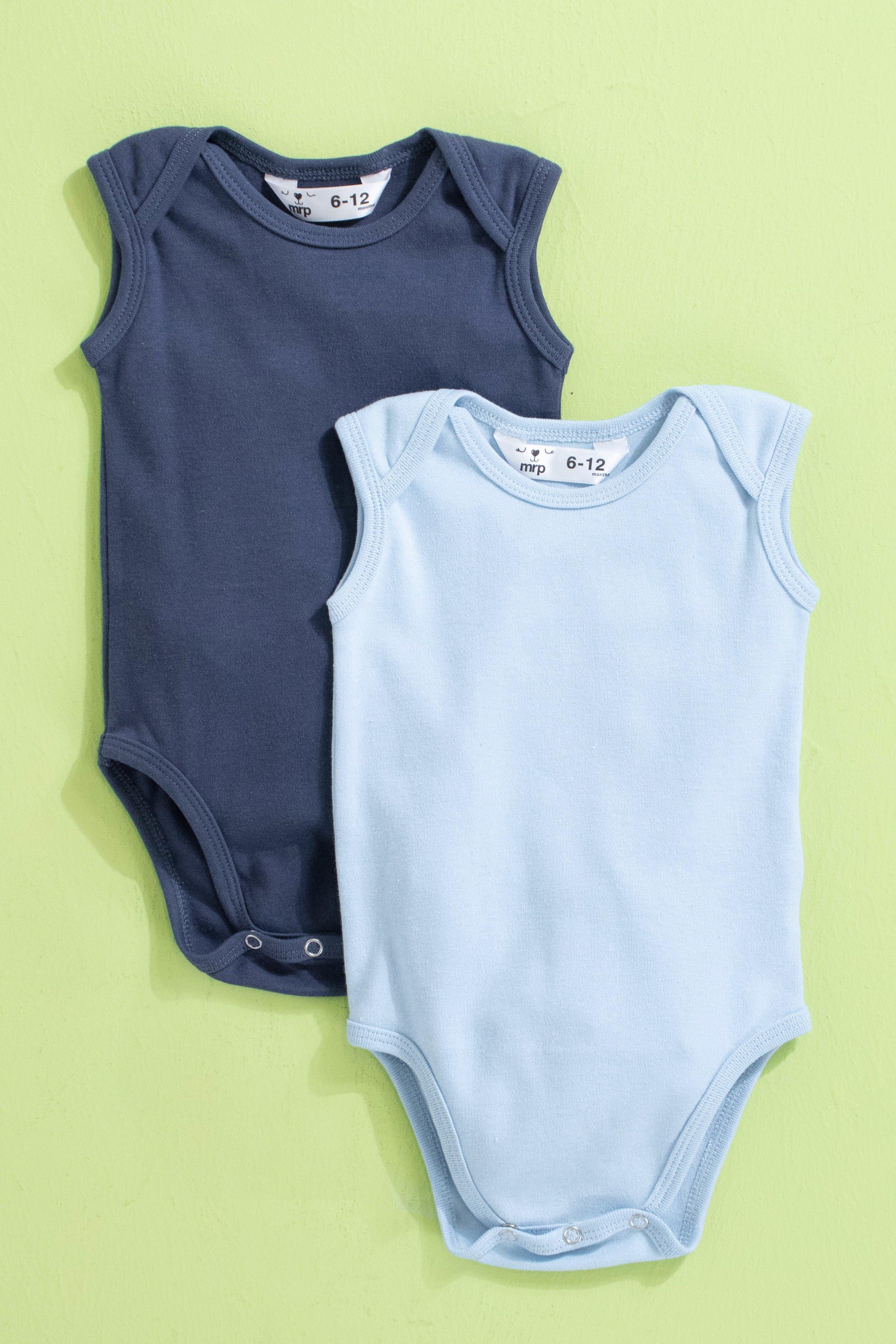 2-Pack Cotton Bear Body Bodyvests main image 1