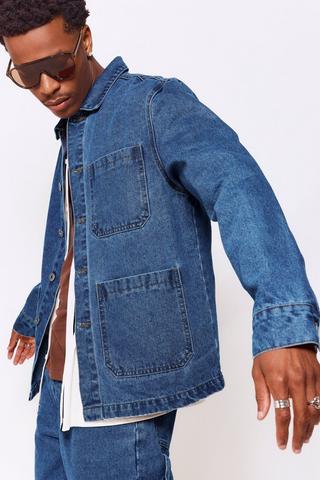 Denim Shacket