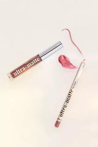 Lipstick And Liner Duo - Nude
