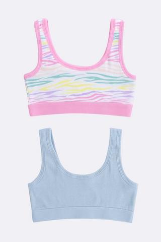 2 Pack Crop Bra