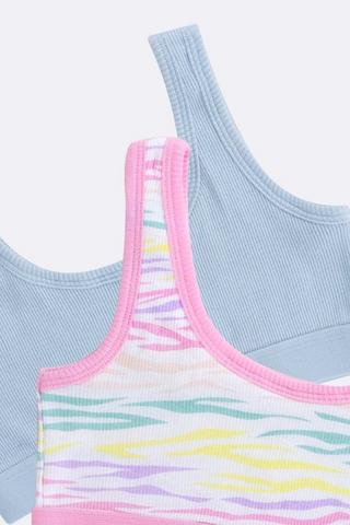 2 Pack Crop Bra