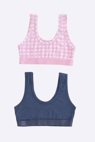 2 Pack Crop Bra