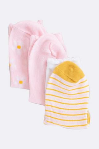 3 Pack Anklet Socks