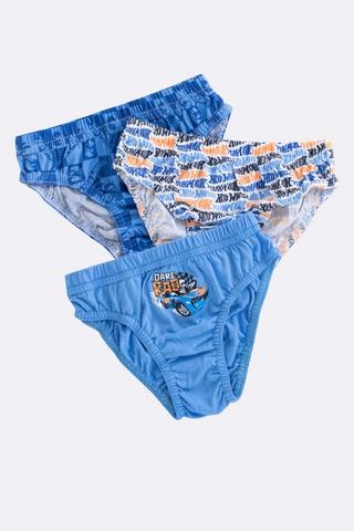 3 Pack Hot Wheels Briefs