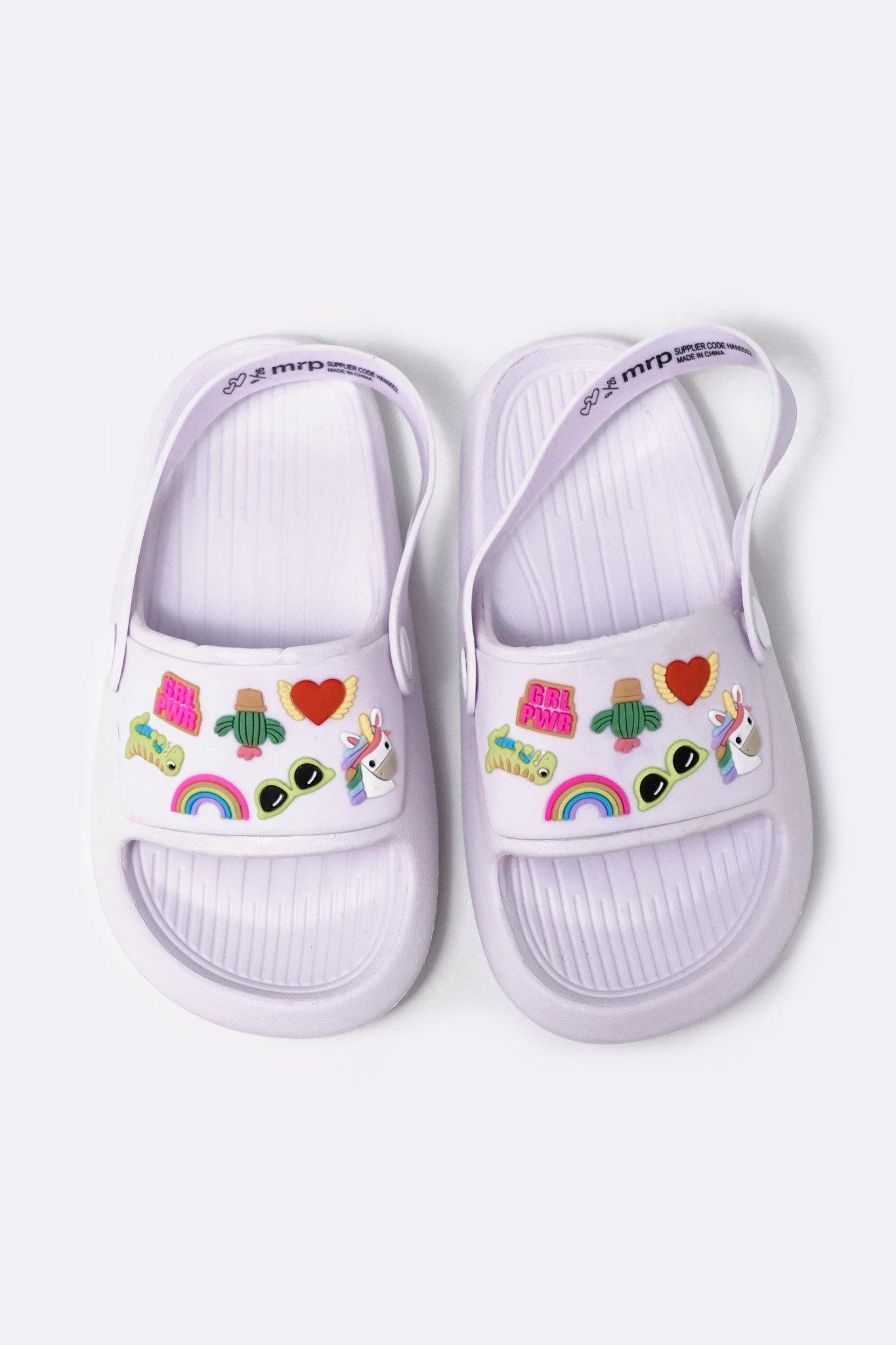 slingback slider slippers