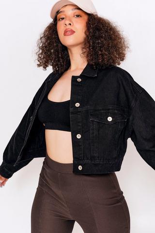 Cropped Rider Jacket