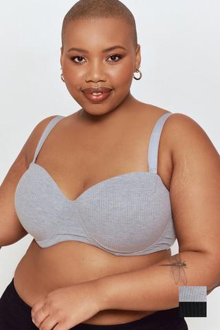 2 Pack Balconette Bras