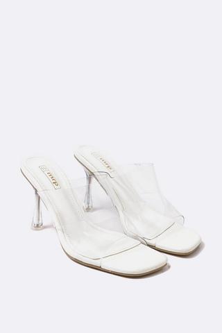 Clear Slip On Stiletto