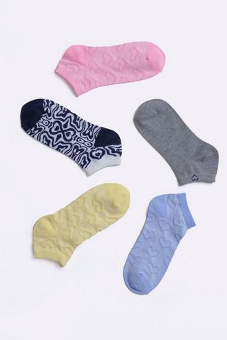 5 Pack Anklet Socks