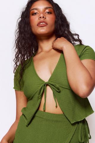 Tie Front Top