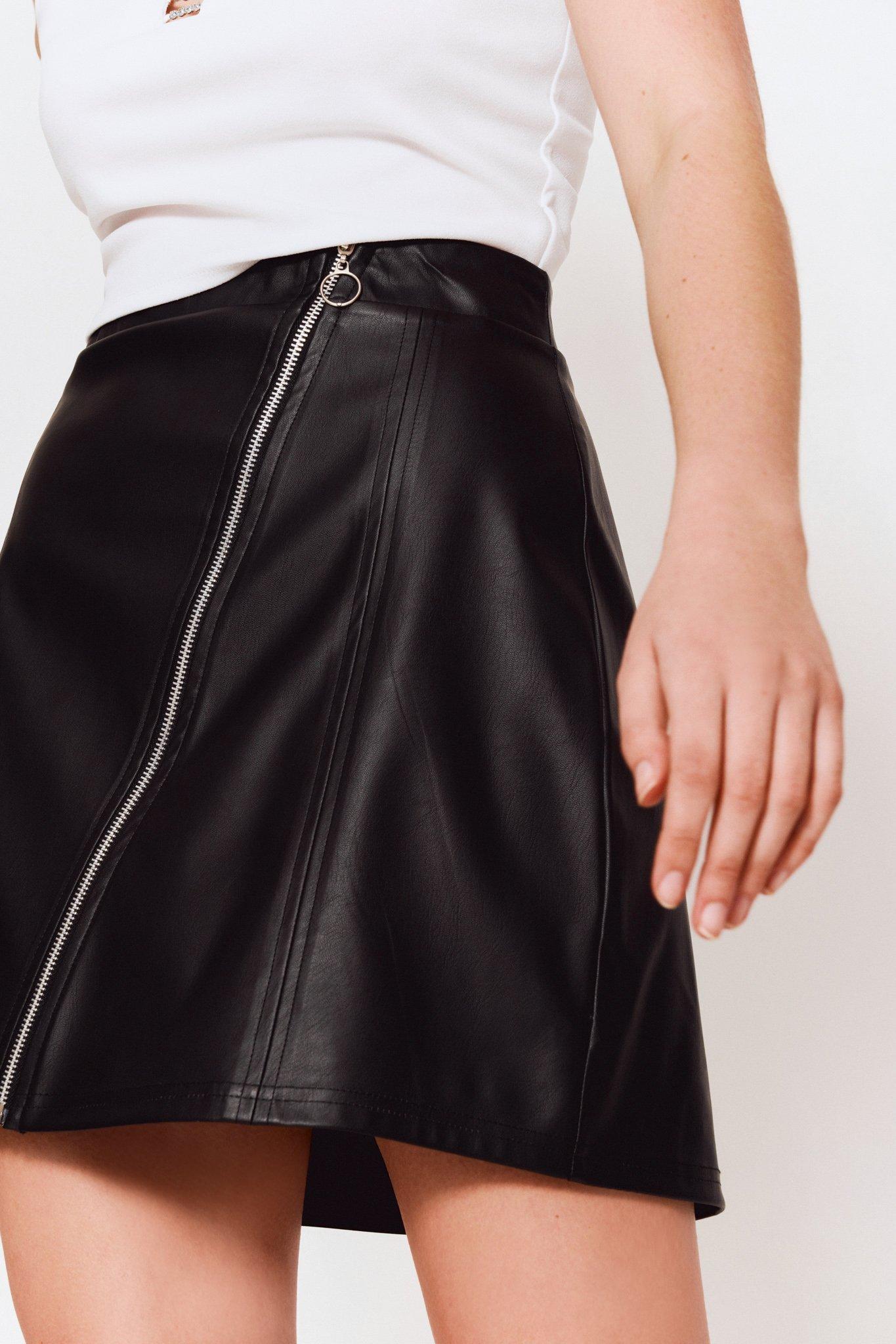 Black leather skirt mr price best sale