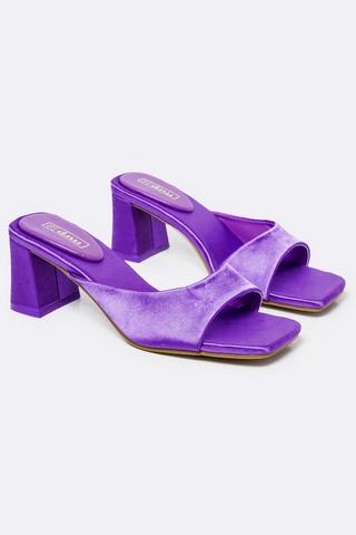Slip On Block Heel