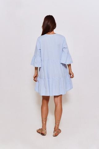 Linen Trapeze Dress
